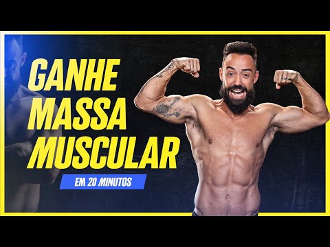 20-minute workout to gain MUSCLE MASS - LIVE Monday at 7 PM