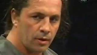 WCW Bret Hart - Statement After Owen's Death 1999
