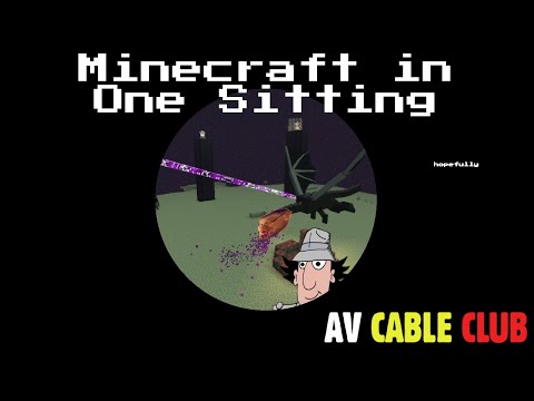 Beat Minecraft in One Night!? Insane Gaming Quest!