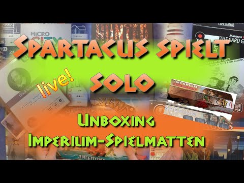 Endlich da: Die Spielmatten für Imperium: Klassik/Legenden/Horizonte