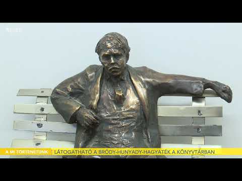 Látogatható a Bródy-Hunyady-hagyaték a könyvtárban - 2023.03.02.