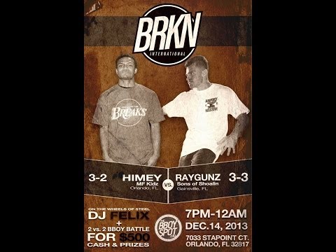BRKN International - Ray Gunz vs Himey