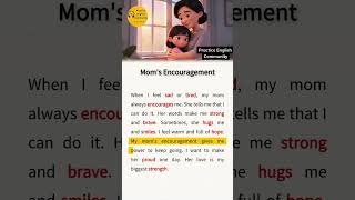 English Listening Practice – Mom's Encouragement | Short English Story with Subtitles
