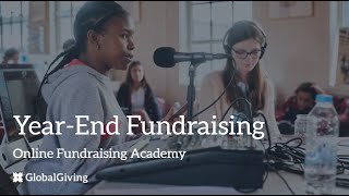 Online Fundraising Academy: Year-End Fundraising