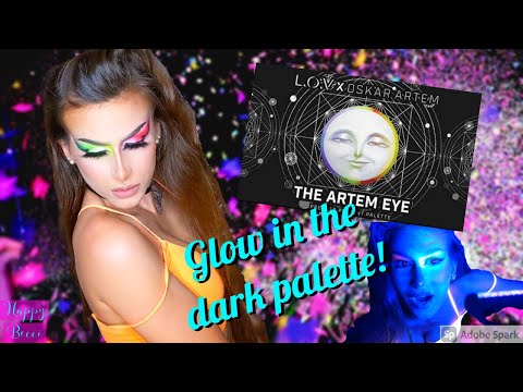 THE ARTEM EYE Palette Review @OskarArtem @LOVCosmetics