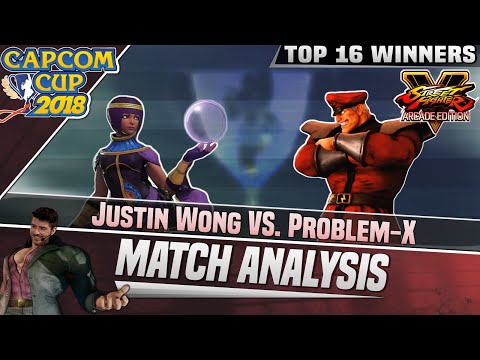 SFV AE Match Analysis: Capcom Cup 2018 TOP 16 - Justin Wong vs. Problem-X