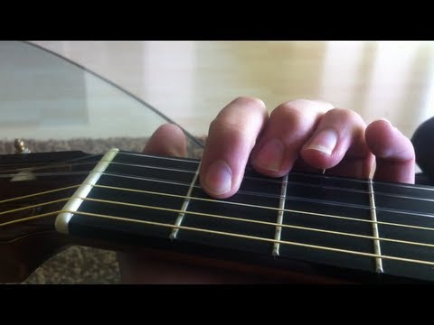 Gitarren-Akkorde lernen - A-Dur und D-Dur