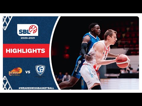 SBL 20/21 Highlights - Lions de Genève VS Fribourg Olympic
