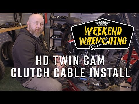 Clutch Cable Installation Twin Cam Softail