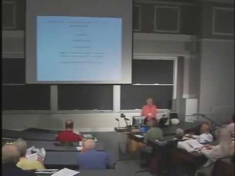 SSE Talks - Solar Neutrino Anomalies - Peter Sturrock - 1/3