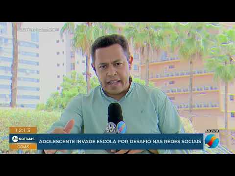 Adolescente invade escola por desafio nas redes sociais em Aparecida de Goiânia