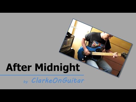 After Midnight - Instrumental Rock Guitar Cover
