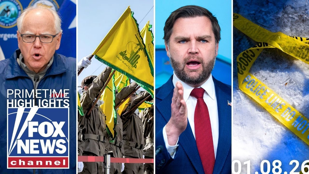 Fox News Highlights - January 8th, 2026