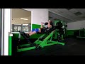LOWER body hypertrophy (Leg Curl, Hack Squat, Power Squat)