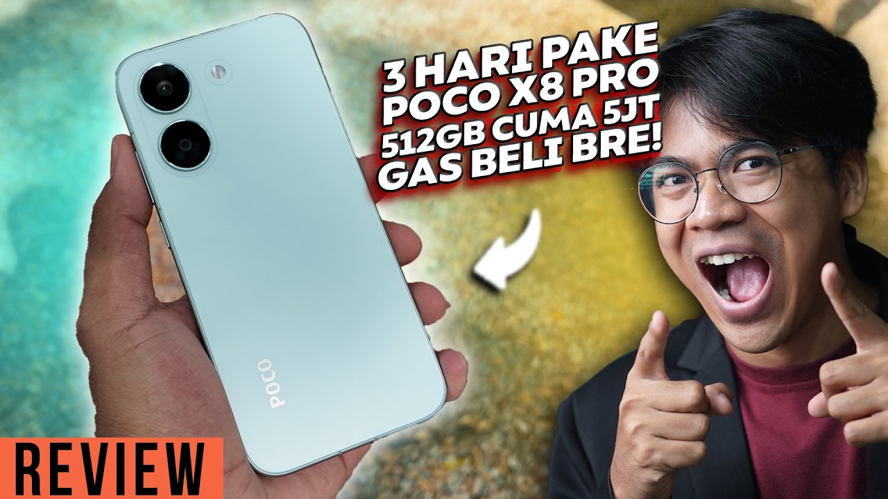 3 Hari pake POCO X8 Pro di Singapura! Test Gaming, Batre, Kamera & Video