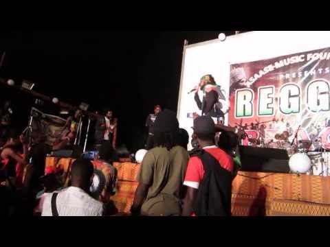 Redwan Fayahwan & Stonebwoy Burniton @ Reggae On The Beach, Accra (Ghana) 2013-03-15