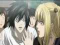 Death Note_Misa and L_а он тебя целует 