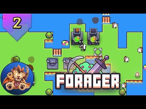 Forager (Demo) Ep 2: Food? Bah! Who needs that... - First Look - Let's Play, Gameplay