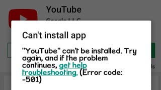 Fix Android&#39;s  problem of Cant install error 501