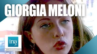 1996 : Giorgia Meloni Mussolini était un bon politicien | Archive INA