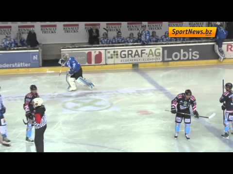 Serie A: Ritten - Cortina 6:5 n.P., 30.10.2014