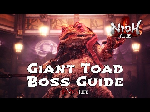Giant Toad Boss Guide (Nioh)