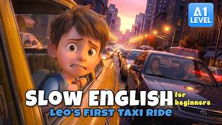 My First Taxi Ride Home After School | Easy English Listening Story (A1 Level)