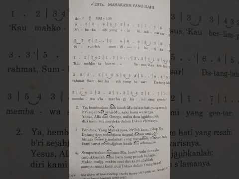 Gita Bakti No.237a Mahakasih Yang Ilahi