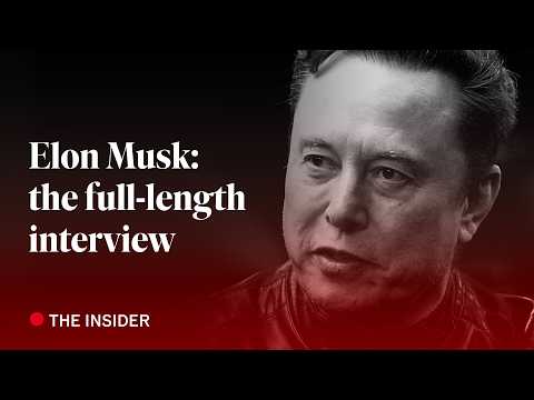 The full-length interview with Elon Musk | The Economist