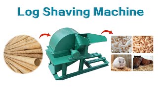 Wood shaving machine youtube video