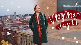 Christmas Lights Show, Bookstore & Wonka the Movie (a day out in Portland) ❤️🎄✨| VLOGMAS DAY 17