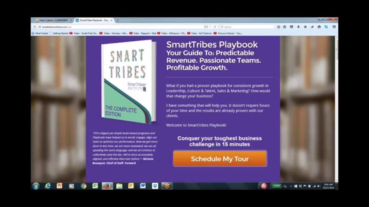 SmartTribes Playbook Demo