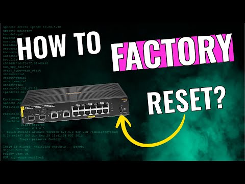 Default Aruba Switch Password