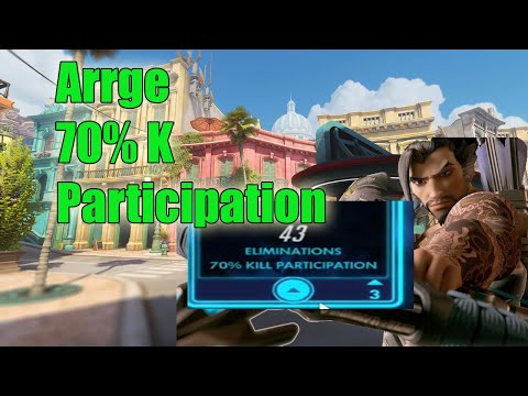 Arrge God Flick Hanzo 70%K Participation - Pro Overwatch Season 19