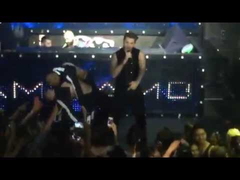 Adam Lambert performing Ghost Town at Marquee Club.