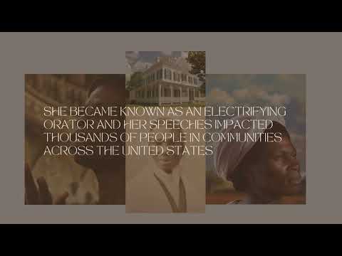 The electrifying speeches of Sojourner Truth