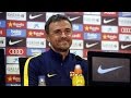 Luis Enrique's press conference