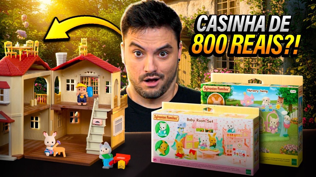 ABRINDO SYLVANIAN FAMILIES