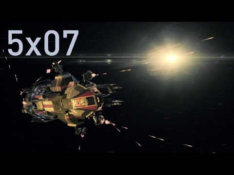 Rocinante vs Zmeya (Space Battle) — The Expanse Season 5 Episode 7