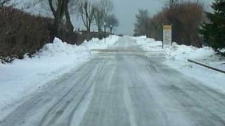 preview picture of video 'Camping Ostsee Rosenfelder Strand im Schnee Jan 2010'