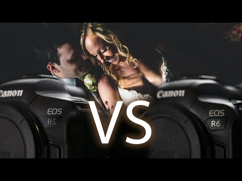 Canon EOS R6 vs R5: Wedding photography (4082C002)