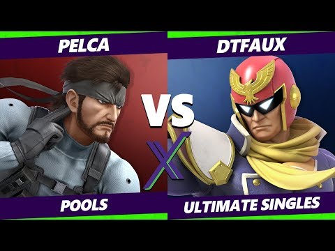 Smash Ultimate Tournament - Pelca (Snake) Vs. DTFaux (Captain Falcon) S@X 284 SSBU Pool 3 - WQF