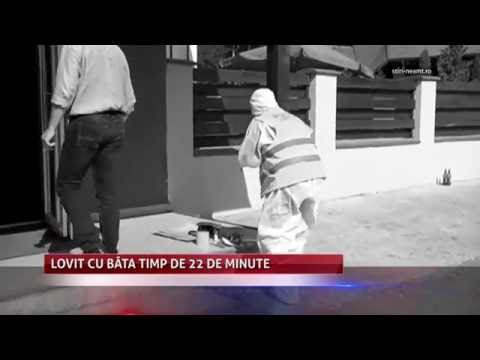 Lovit cu bâta timp de 22 de minute