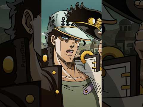 Jotaro’s Cursed Hats | JoJo Part 3 Meme | #jjba #jojo #jojomeme #shorts