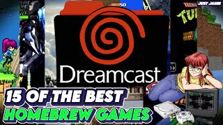 The Best Dreamcast Homebrew Games EVER! (Time Stamps/Links) #dreamcast #segadreamcast #homebrewgames