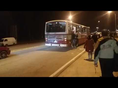 "Los hinchas de Peñarol colgados de los buses salen del Campeón del Siglo" Barra: Barra Amsterdam • Club: Peñarol • País: Uruguay