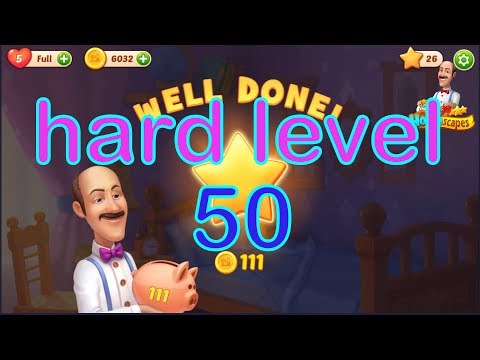 HOMESCAPES level 50 - Story Playthrough Gameplay | iOS Android