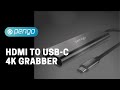 Pengo HDMI to USB-C 3.0 4K Grabber (4K30 Capture) - Product Intro