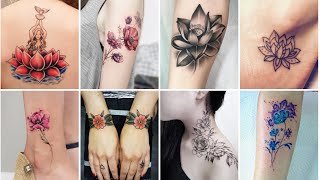 50+ Most Beautiful Flower Tattoos For Girls | Best Flower Tattoo Design Ideas | Womens Tattoos!