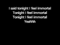 Immortal-Kid Cudi LYRICS